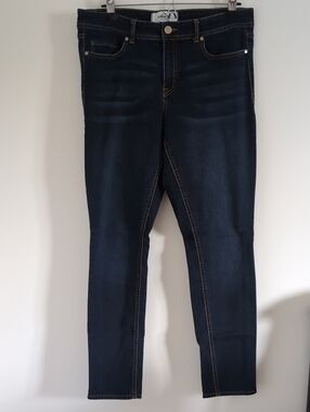 Jordache Dark Wash Skinny Jeans - Deep Blue
